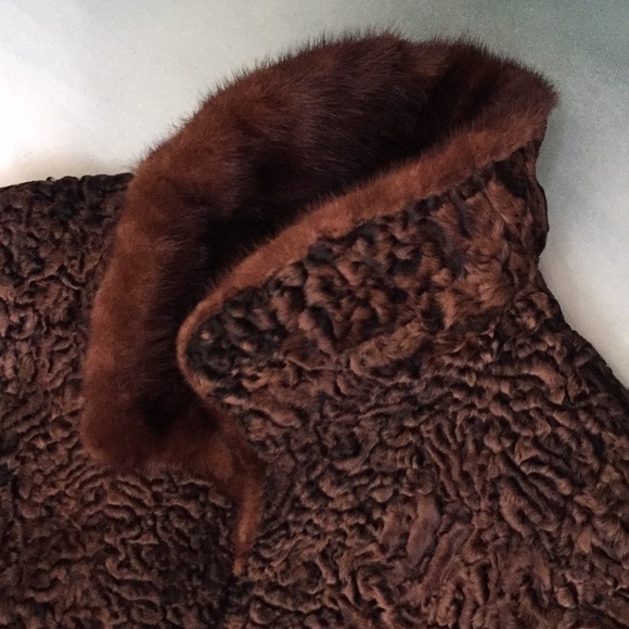 Vintage Schiaparelli Persian Lamb Mink Jacket - Picture 7 of 12